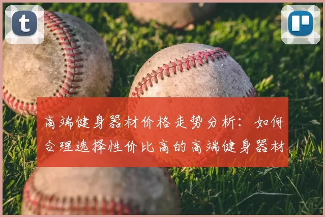 高端健身器材价格走势分析：如何合理选择性价比高的高端健身器材