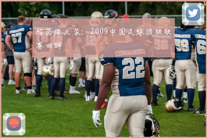 绿茵烽火录：2009中国足球顶级联赛回眸