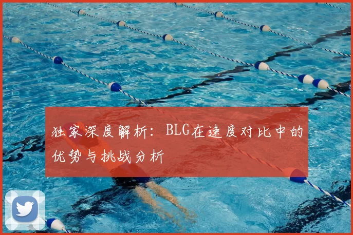 独家深度解析:BLG在速度对比中的优势与挑战分析