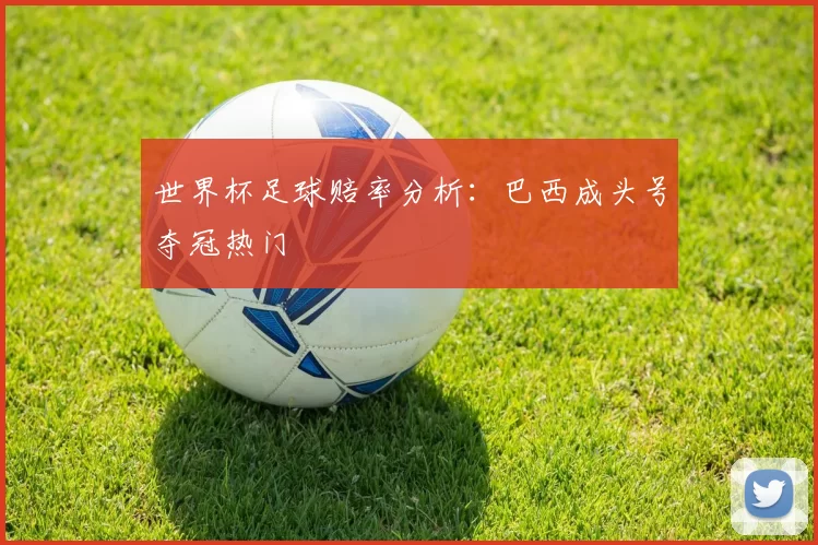 世界杯足球赔率分析：巴西成头号夺冠热门