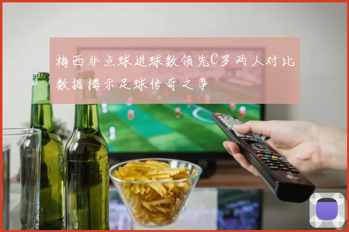 梅西非点球进球数领先C罗两人对比数据揭示足球传奇之争